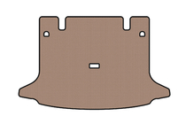 Dacia Logan I 2005-2008 Gummimatte für Kofferraum Carsuit (SW, 7-Sitzer, beige) Foto 1