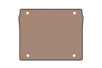 Fiat Doblo II 2010-2022 Gummimatte für Kofferraum Carsuit (5-Sitzer/Kurzer Radstand, beige) Foto 1