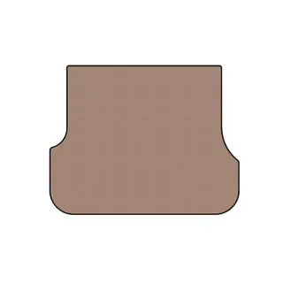 Gummimatte für Kofferraum Carsuit (SW, beige) Foto 1