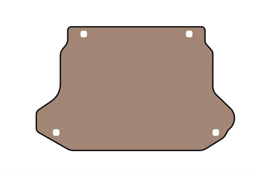 Honda CRV 2001-2006 Gummimatte für Kofferraum Carsuit (Beige) Foto 1