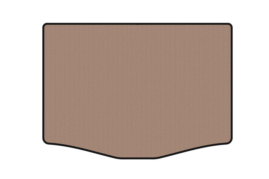 Honda FIT/Jazz 2009-2013 Gummimatte für Kofferraum Carsuit (Schrägheck, 5-türig, beige) Image