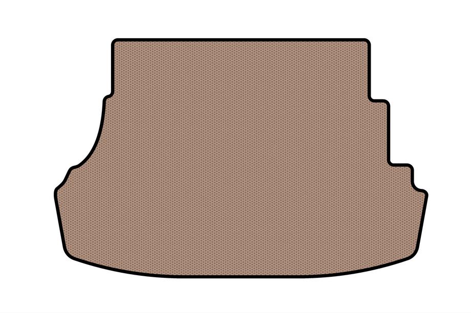 Hyundai Accent 2017-2023 Gummimatte für Kofferraum Carsuit (SD, beige) Image