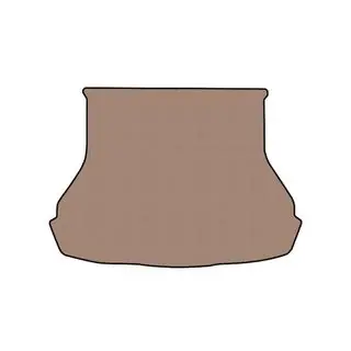 Gummimatte für Kofferraum Carsuit (2010-2013, SD, beige) Foto 1