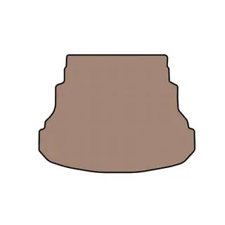 Gummimatte für Kofferraum Carsuit (Coupé, beige)