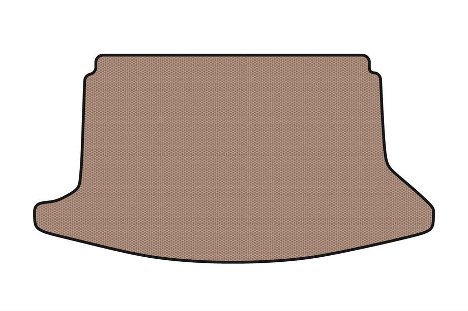 Hyundai I-30 2017- Gummimatte für Kofferraum Carsuit (Schrägheck, 5-türig, beige) Image