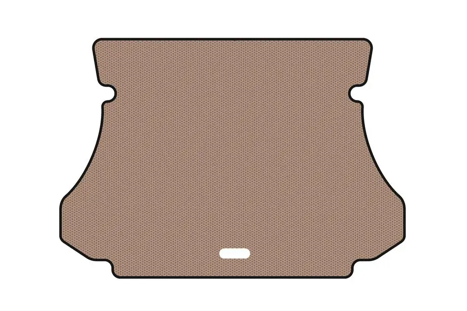 Hyundai Santa Fe 1 2000-2006 Gummimatte für Kofferraum Carsuit (Beige) Foto 1