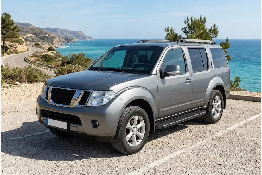 Nissan Pathfinder R51 2005-2014 Seitenschweller Bosphorus Black (2 Stk., Aluminium) Image