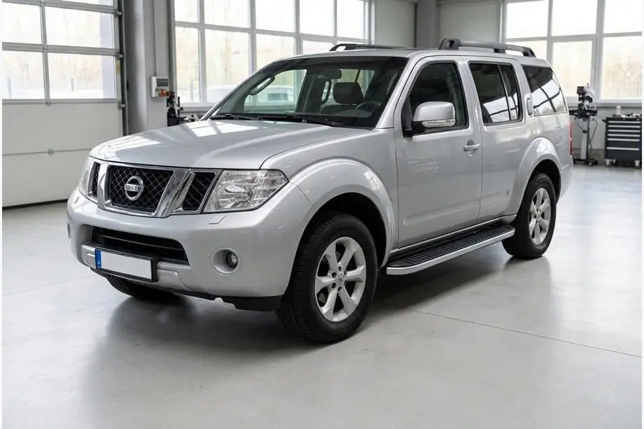 Nissan Pathfinder R51 2005-2014 Seitenschweller Tayga Grey (2 Stk., Aluminium) Image