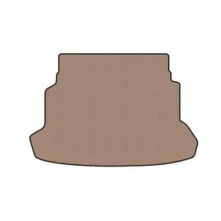 Gummimatte für Kofferraum Carsuit (SD, beige)