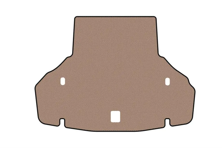 Lexus LS 2007-2017 Gummimatte für Kofferraum Carsuit (2007-2009, SD, Kein Allrad, USA, beige) Foto 1