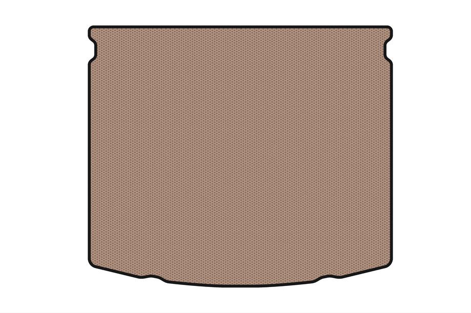 Mazda 3 2013-2019 Gummimatte für Kofferraum Carsuit (HB, beige) Image