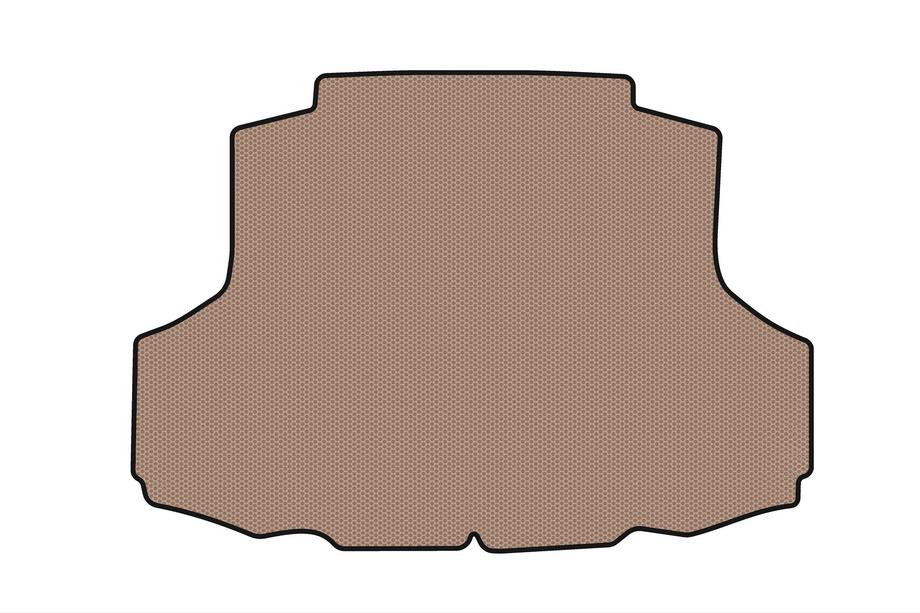 Mitsubishi Lancer 9 2004-2008 Gummimatte für Kofferraum Carsuit (SD, beige) Foto 1