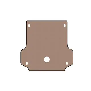 Gummimatte für Kofferraum Carsuit (2008-2013, beige) Foto 1