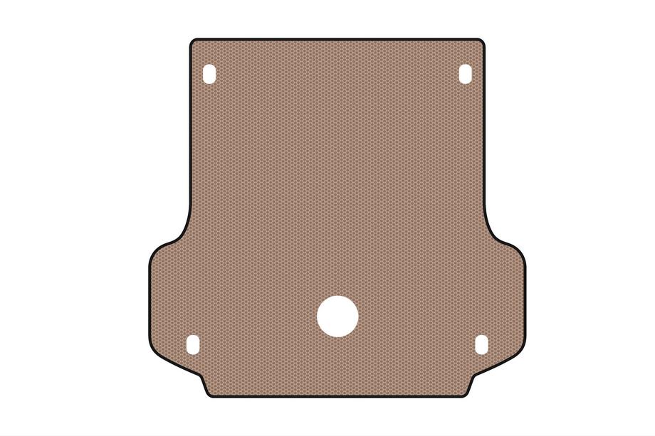 Mitsubishi Pajero Sport 2008-2015 Gummimatte für Kofferraum Carsuit (2008-2013, beige) Image