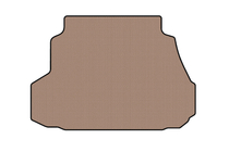 Nissan Almera N15 1995-2000 Gummimatte für Kofferraum Carsuit (SD, beige) Foto 1