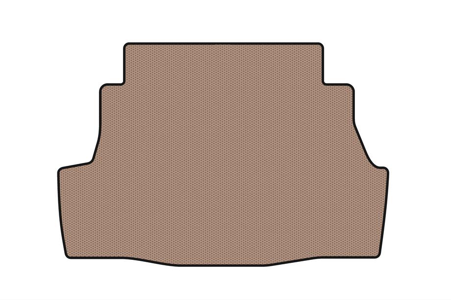 Nissan Almera B10 Classic 2006-2012 Gummimatte für Kofferraum Carsuit (SD, beige) Image