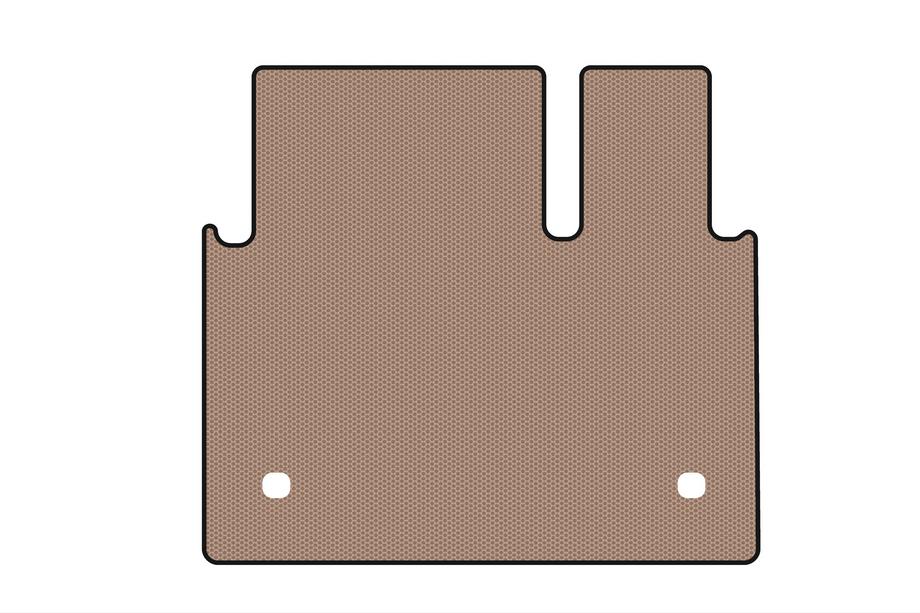 Peugeot Expert 2007-2016 Gummi-Kofferraummatte Carsuit (2012-2016, 1+1, beige) Image