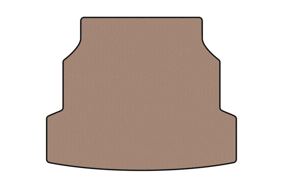 Renault Latitude 2010-2015 Gummimatte für Kofferraum Carsuit (SD, beige) Foto 1