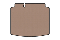 Seat Leon 2005-2012 Gummimatte für Kofferraum Carsuit (Schrägheck, 5-türig, beige) Foto 1