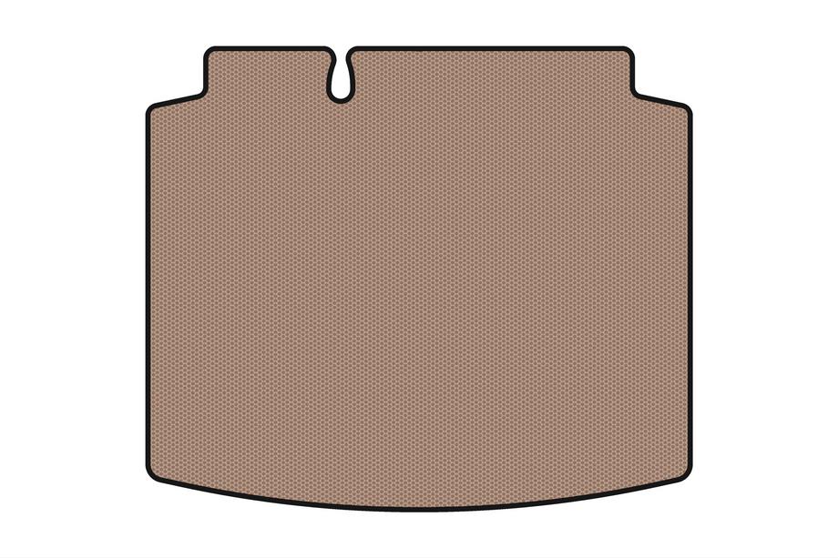 Seat Leon 2005-2012 Gummimatte für Kofferraum Carsuit (Schrägheck, 5-türig, beige) Image