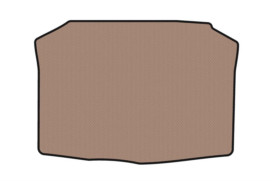Skoda Fabia 2000-2007 Gummimatte für Kofferraum Carsuit (HB, beige) Image