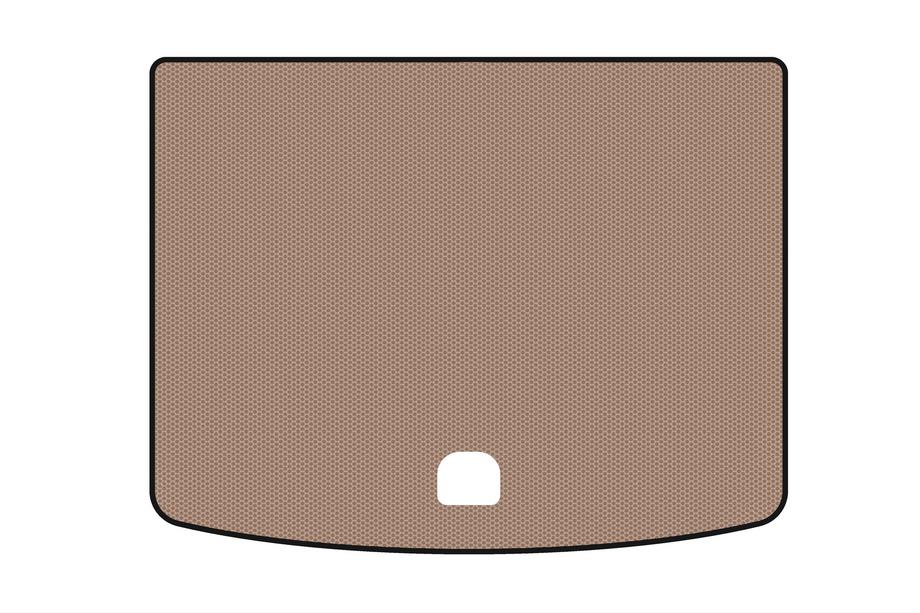 SsangYong Kyron 2005-2014 Gummimatte für Kofferraum Carsuit (Beige) Image