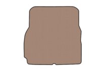 Tesla Model X 2015- Gummimatte für Kofferraum Carsuit (7-Sitzer, USA, beige) Foto 1