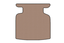 Toyota Avensis 2003-2009 Gummimatte für Kofferraum Carsuit (SD, beige) Foto 1