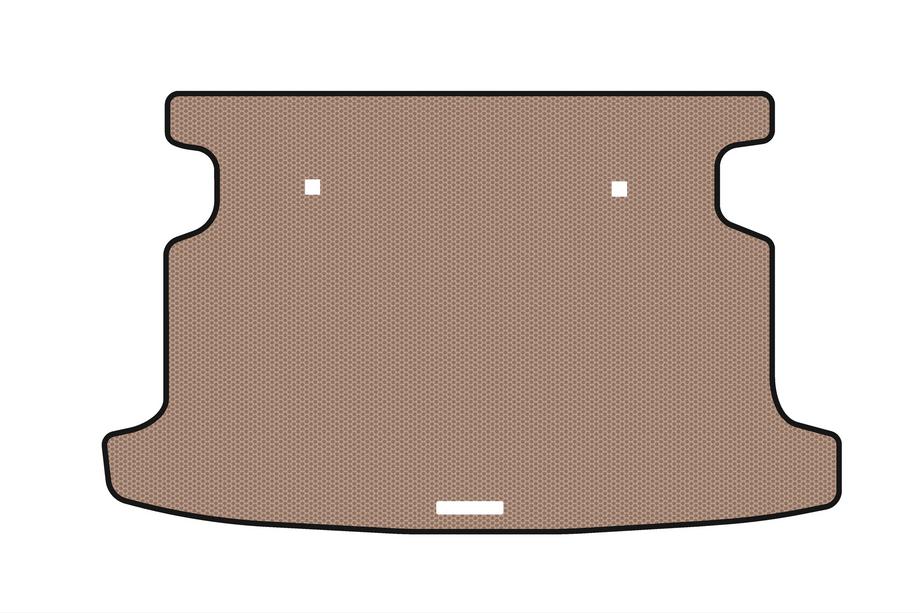 Toyota Corolla 2002-2007 Gummimatte für Kofferraum Carsuit (HB, beige) Foto 1