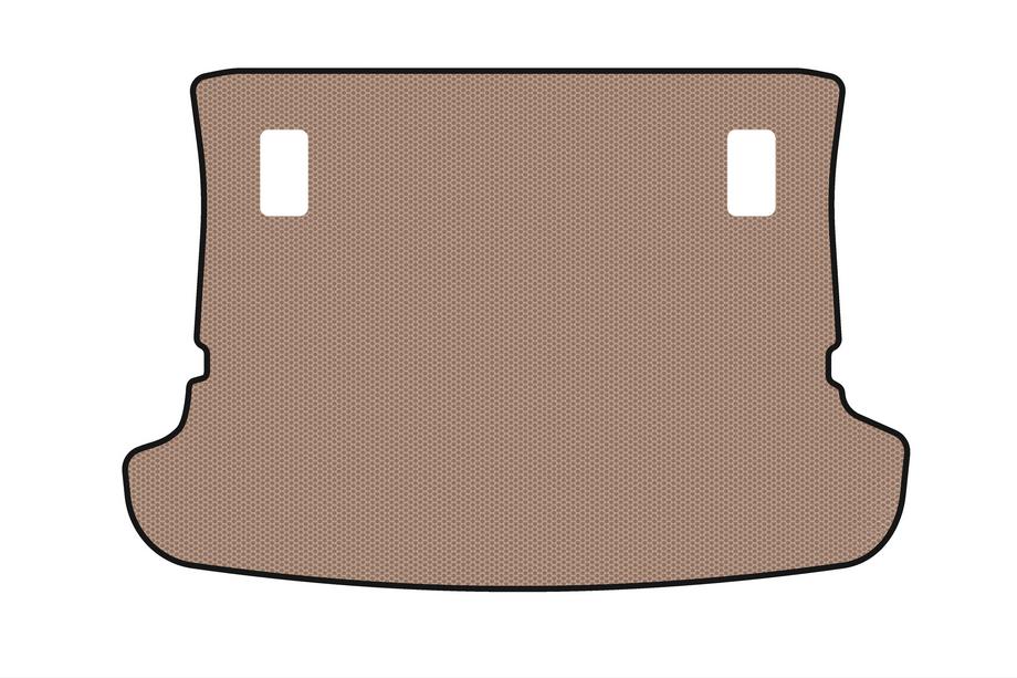 Toyota Corolla Verso 2004-2009 Gummimatte für Kofferraum Carsuit (7-Sitzer, beige) Image