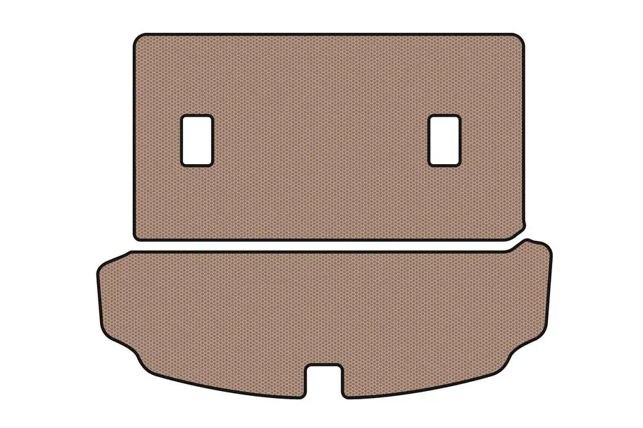 Acura MDX 2007-2013 Gummimatte für Kofferraum Carsuit V-2 (Beige) Image