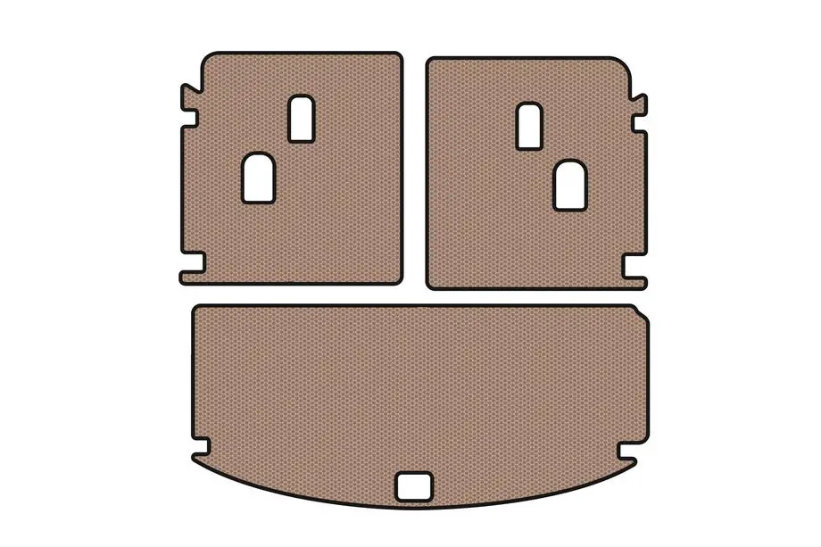 Acura MDX 2013-2020 Gummimatte für Kofferraum Carsuit V-2 (Beige) Image