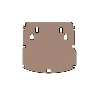 Gummimatte für Kofferraum Carsuit V-1 (Beige) Foto 1