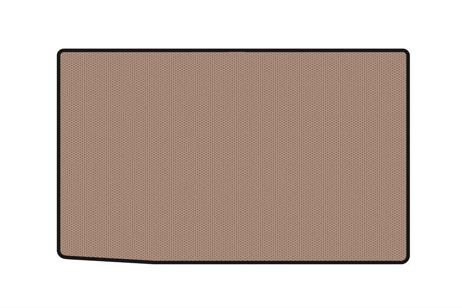Audi A2 1999-2005 Gummimatte für Kofferraum Carsuit V-2 (HB, beige) Image