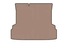 RAVON R4 2016-2020 Gummimatte für Kofferraum Carsuit V-2 (SD, beige) Foto 1