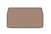 Mitsubishi Grandis 2003-2011 Gummimatte für Kofferraum Carsuit (3 Reihen, beige) Foto 1