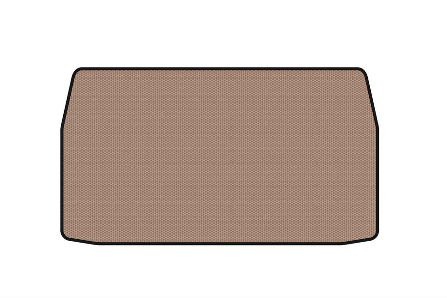 Mitsubishi Grandis 2003-2011 Gummimatte für Kofferraum Carsuit (3 Reihen, beige) Image