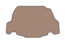 Ford Mustang 2005-2014 Gummimatte für Kofferraum Carsuit (2009-2014, GT, Cabriolet, beige) Foto 1
