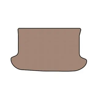 Gummimatte für Kofferraum Carsuit (Beige)