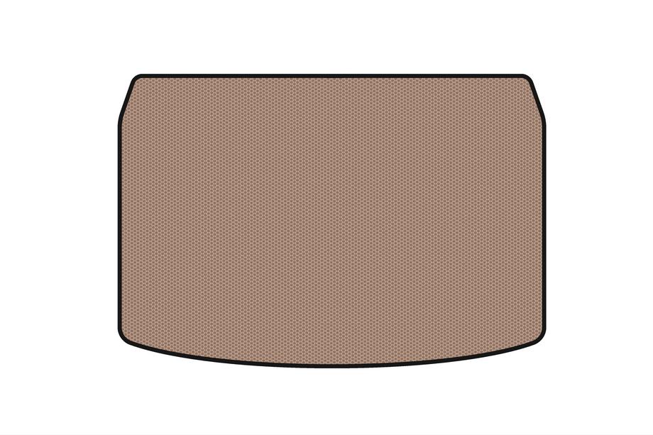 Kia Stonic 2017- Gummimatte für Kofferraum Carsuit (2019+, unten, beige) Foto 1