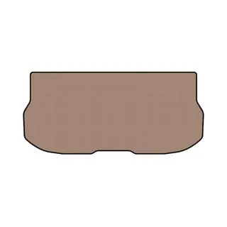 Gummimatte für Kofferraum Carsuit (mit 3. Sitzreihe, 7-Sitzer, beige)