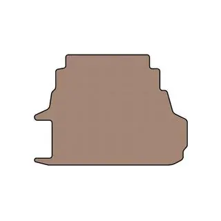 Gummimatte für Kofferraum Carsuit (SD, beige)