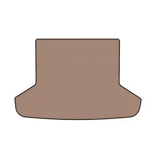 Gummimatte für Kofferraum Carsuit (Beige) Foto 1