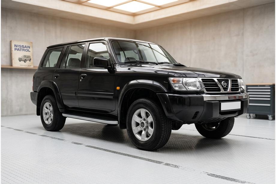 Nissan Patrol Y61 1997-2011 Seitenschweller Tayga (2 Stk., Aluminium) Image