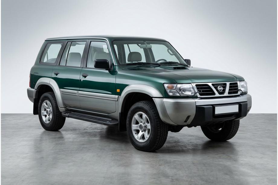 Nissan Patrol Y61 1997-2011 Seitenschweller RedLine Black (2 Stk., Aluminium) Image