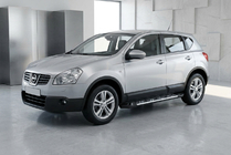 Nissan Qashqai 2007-2010 Seitenschweller Sunrise (2 Stk., Aluminium) Foto 1