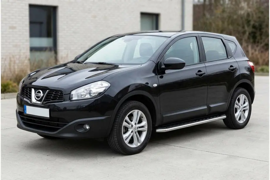 Nissan Qashqai 2010-2014 Trittbretter Maydos V1 (2 Stk., Aluminium & Edelstahl) Image