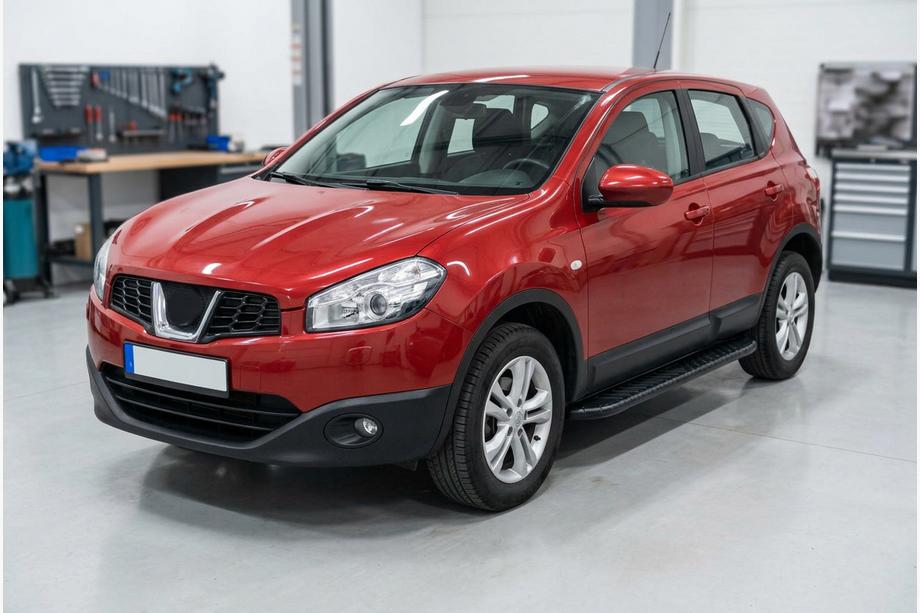 Nissan Qashqai 2010-2014 Seitenschweller Bosphorus Black (2 Stk., Aluminium) Image