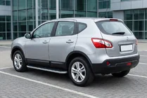Nissan Qashqai 2010-2014 Seitenschweller Tayga Grey (2 Stk., Aluminium) Foto 1