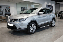 Nissan Qashqai 2014-2021 Seitenschweller Sunrise (2 Stk., Aluminium) Foto 1